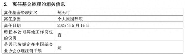 公司配资 “先增聘再离任”又添一例，景顺长城基金经理鲍无可官宣辞职