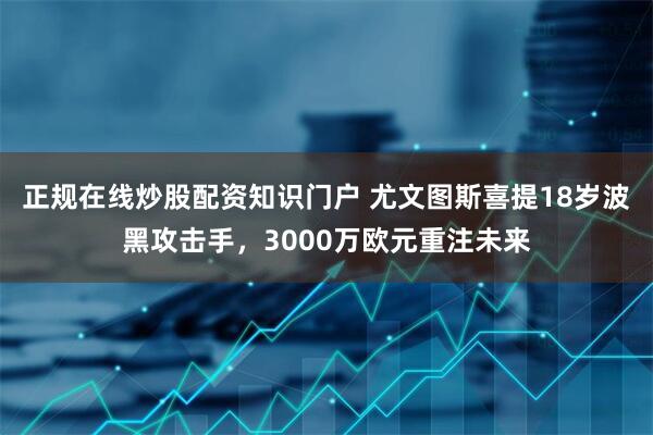 正规在线炒股配资知识门户 尤文图斯喜提18岁波黑攻击手，3000万欧元重注未来